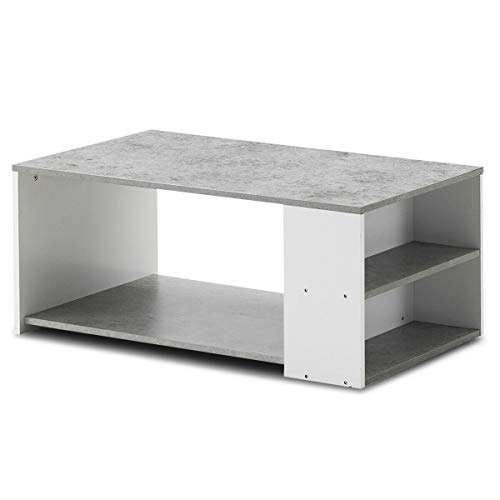 Dj siphraya 2 Tier Coffee Table Storage Shelf Signature Design Home Of