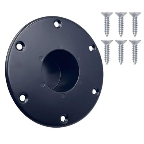 Design salvaspazio: la base rotonda per montaggio a pavimento presenta un fattore di forma compatto che massimizza lo spazio di archiviazione, ideale per aree ristrette come camper, barche e rimorchi