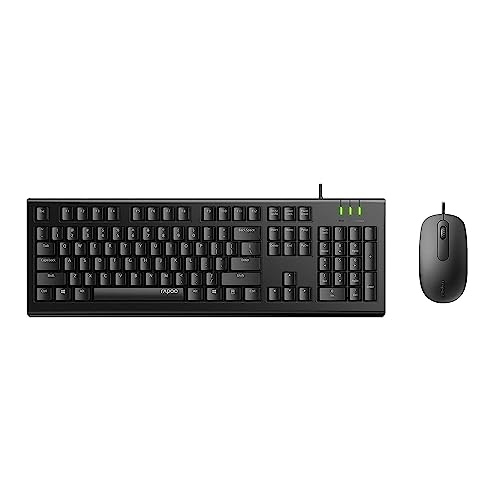 RAPOO X120 PRO COMBO (KB+MSE) WIRED USB AR