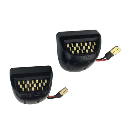 Luz de matrícula Chevrolet Silverado 1500HD en policarbonato 3
