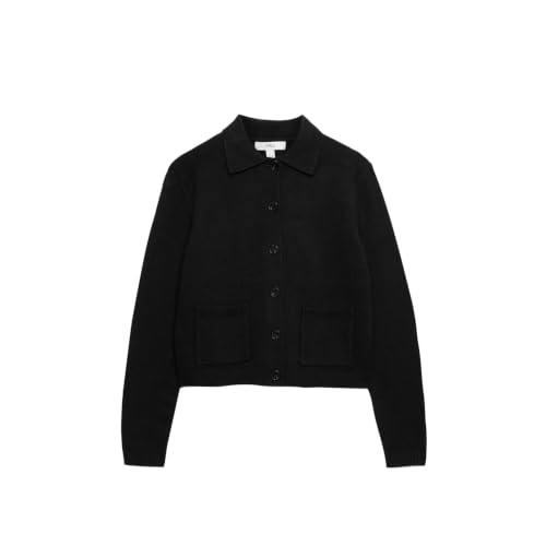 Image of Marks & Spencer Spread Collar Full Sleeves Solid Jacket
