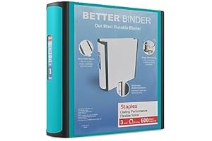 Staples 3-inch Better Binder: The Ultimate Binding Solution