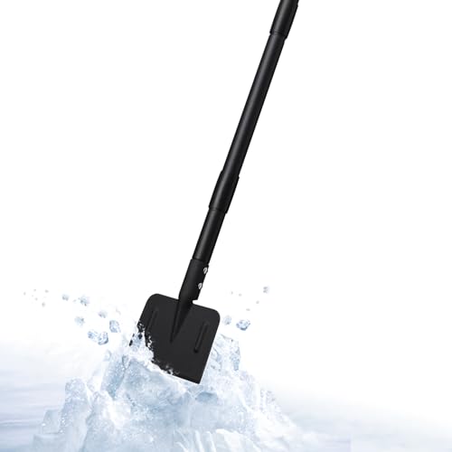 Ice Chopper, 67 Inch Tall & 1-1/4 Inch Diameter Heavy Duty Stainless Steel Ice Scraper for Driveway...