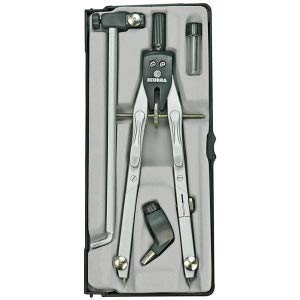 Ecobra 10 x Schnellverstell-Zirkel Duo-Tec mit Verlängerungsstange und Adapter