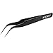 Price comparison product image ACENIX Professional Precision Tweezers  Anti-Static Stainless Steel Curved Tweezers for Electronics Repair, Crafting, Soldering Jewelry Vape Coil Building, Model Making, and Small Component Handling