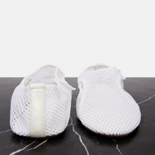 Women's Thong Mesh Ballet Flats - Diabetic & Arthritis-Friendly Loafers, Comfortable Round-Toe House Ballerina Shoes for Edema, Work & Casual Wear3