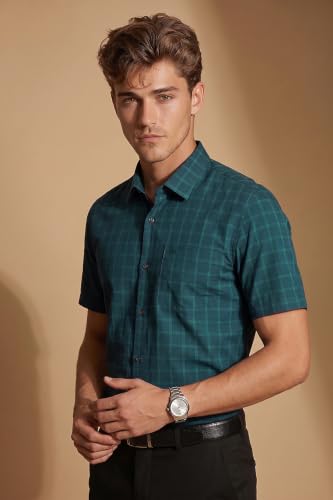Image of Peter England Men's Formal Half Sleeve Shirt