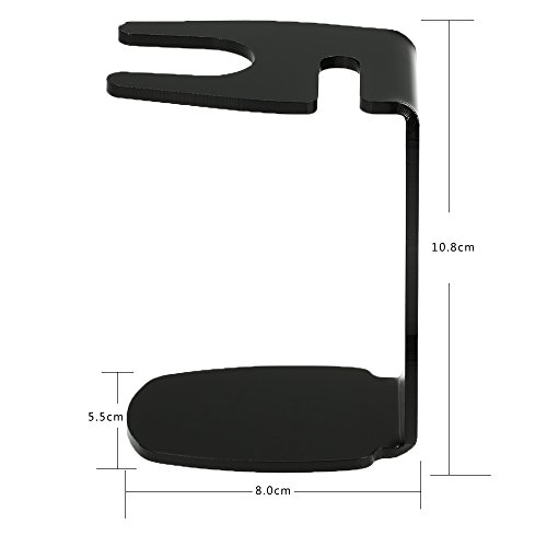 Anself 4pcs Men Shaving Set, Badger Hair Brush, Shaving Razor Holder Stand, Soap Bowl, Shaving Soap - Thumbnail 4