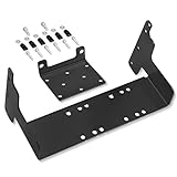 JY PERFORMANCE ATV Winch Mount Plate for Polaris Gen 4 Chassis Compatible with 1996-2003 Polaris Sportsman 400 500 Mounting Bracket