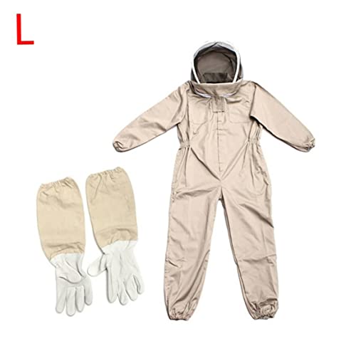 IzzDynno Imkeranzug, Ganzkörper-Imkerkleidung, Schleier, Kapuze, Hut, Handschuhe, Imkerausrüstung, Kleidung, Outfit… – Bild 8