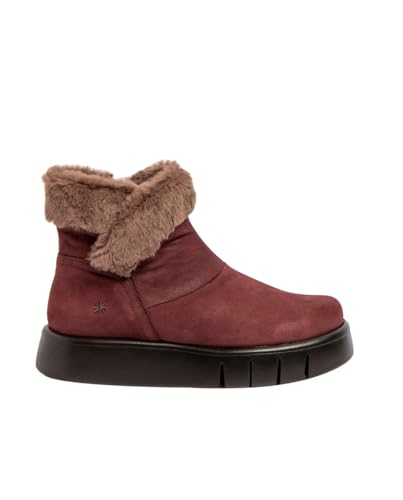 Botte Oxford ART Malaga 1346 bordeaux pour femme en cuir taille 37