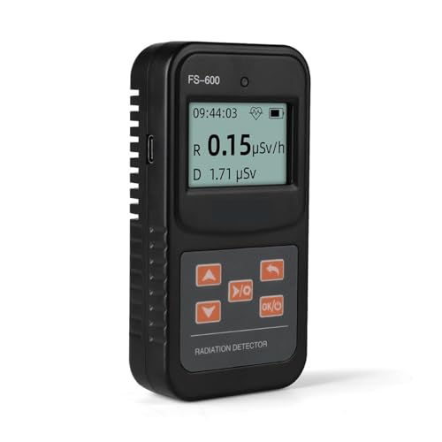 Compteur Geiger avec écran LCD, détecteur de radioactivité 80 CPM for Le Travail et la Maison Dates en Temps réel