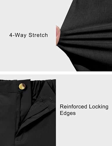 Image of Little Donkey Andy Women's Quick Dry Lightweight Stretch Shorts Outdoor Short Active Hiking Golf