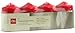 Produktbild Eika 82522005 Stumpenkerzen 4er Pack 8,5 cm x 6,0 cm rot