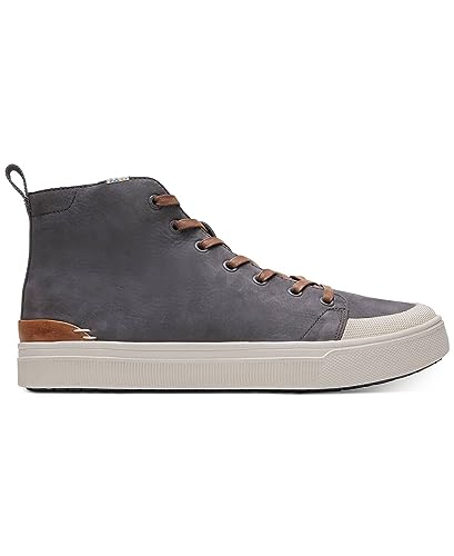 Bottines Souples TOMS Homme TRVL Lite High Gunmetal Chaussures Montantes
