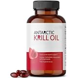 Antarktisches Krillöl, reines Premium-Krillöl, auf Schwermetalle getestet, gentechnikfrei