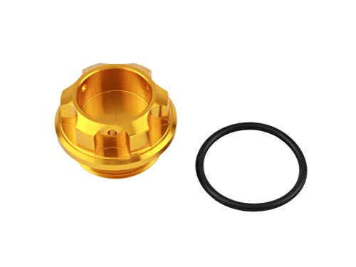ポッシュ バイク用品 マシンドオイルフィラーキャップ M27×P1.5 ゴールド 500006-04