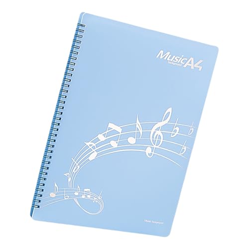 Carpetas de música multifuncionales con textura para coro, carpeta de hojas de música para estudiantes, carpetas profesionales de almacenamiento de música