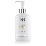 Niven Morgan - Gold Hand and Body Lotion, 10.5oz