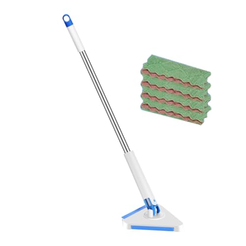 Mopas pulverizadoras para limpiar suelos, mopa plana, rotación de 360 grados, limpiador de pared de mango largo, suministros de limpieza multiusos para techo, espejo, vidrio, ventana, puerta, azulejos