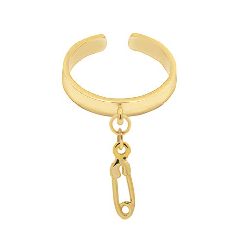 Image of Spinningdaisy Dangling Mighty Tiny Charm Adjustable Ring