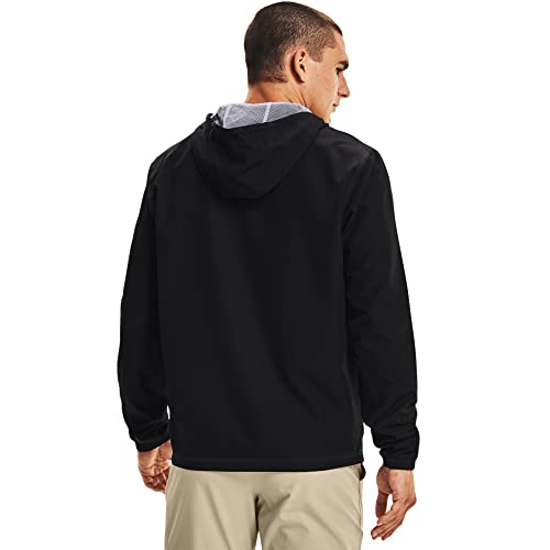 Under Armour Sportstyle Windbreaker Men's Size, (003) Black / / Mod Gray, X-Large Tall #TOP1