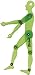 Alvin TD1735B Human Figure 6.75" Template