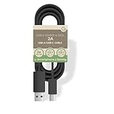 cable micro usb 3m fnac Couleur : Noir GreenJoy-Câble Charge et Data USB/Type-C - 5V / 2A - 3m - SANS EMBALLAGE - Noir