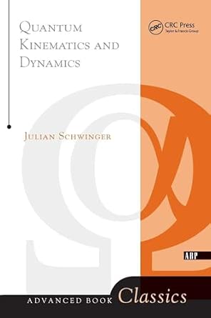 Quantum Kinematics And Dynamic book cover