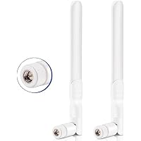 Bingfu Antena 4G LTE Celular SMA Macho Antena 6dBi (Paquete de