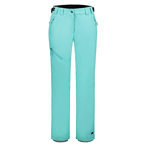 ICEPEAK Damen Skihose Schneehose Snow Pants Curlew, Farbe:Türkis, Artikel:-335 Turquoise, Größe:40, Tuerkis