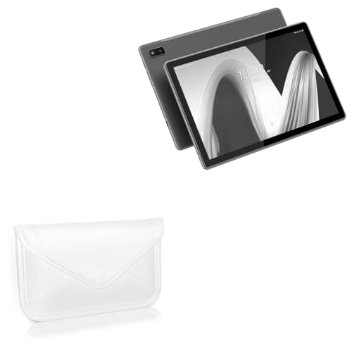 BoxWave Case Compatible with HTC A103 - Elite Leather Messenger Pouch, Synthetic Leather Cover Case Envelope Design - Ivory White