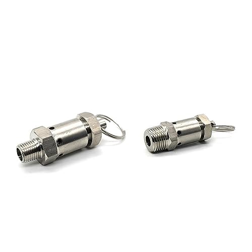 Soupape de décharge d'air réglable pour compresseur et cuve de brassage amateur au quotidien