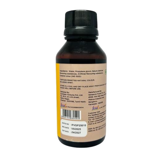 Image of The Select Aisle Vanilla Flavour Essence 100ml | Baking Essence for Cakes, Cookies & Desserts | Flavouring Agent for Frosting, Ice Cream & Beverages