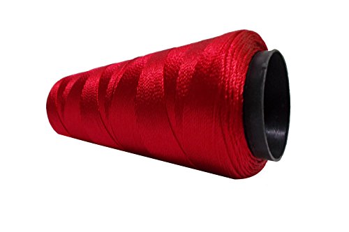 Hilo para bordado rojo de 1 carrete 3 hebras seda miniatura 2