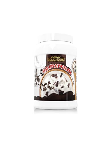 iO.GENIX - CASEIN CREAM 900G | Caseína Micelar | Toppings Variados | Aromas Naturales | Buena Digestibilidad (Stracciatella)