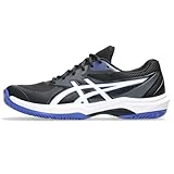 ASICS Men's Game FlyteFoam Tennis Shoes, 12, Black/White