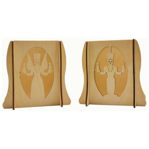 Schwibbogen Bergmann 23 Erzwelt - Lichterbogenerhöhung aus Holz 2er-Set – Fensterbank...