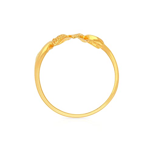 Malabar Gold & Diamonds Gold Ring for Women 22 K | Gold Ring for Women 22k Gold Pure | 22 Kt (916) BIS Hallmark Certified Pure Gold Ring for Birthday, Engagement, Anniversary &... - Image 4