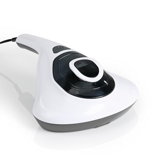 Bob Home Milbensauger mit UV-C-Licht & HEPA-Filter – 300W Vibrations-Sauger entfernt 99,9% Aller Milben – Matratzensauger gegen Allergene – Tiefenreinigung für Matratzen, Kissen & Bettdecken