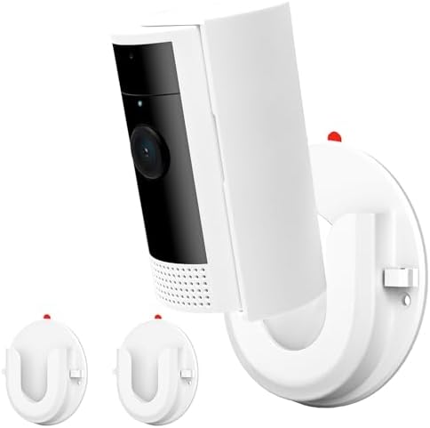 Amazon.com : 2 Pack Ring Indoor Cam Adhesive Wall Mount Bracket,Strong ...