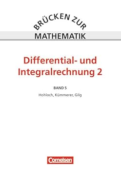 Paperback Brücken zur Mathematik, Bd.5, Differential- und Integralrechnung [German] Book