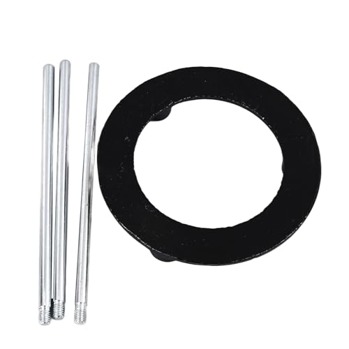 Naroote Trépied de Laboratoire en Fonte pour Lampe Bunsen, Expérience Chimique, Assemblage Facile, 15cm de Haut, pour L'enseignement en Classe