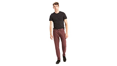 Levi's Men's 514 Straight Fit Cut Jeans (Discontinued), Winetasting-Canvas, 30W x 32L