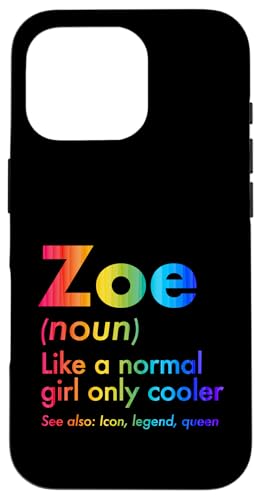 Zoe Like A Normal Girl Only Cooler Queen ���O �X�}�z�P�[�X iPhone 16 Pro �p