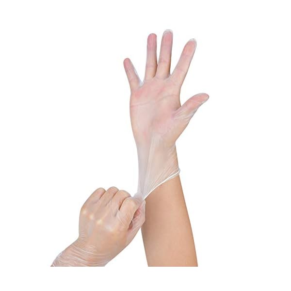 YJZO Latexhandschuhe - Einweghandschuhe aus Latex, stoßfest – Bild 8