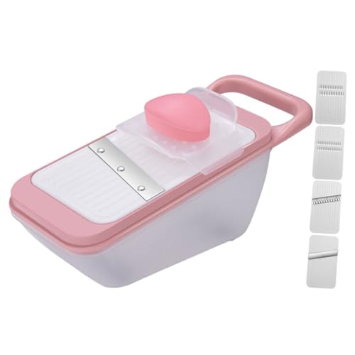 TIDTALEO 1Juego Cortadora de Verduras Multifuncional Herramienta de Cocina con Cuchillas Resistentes para Cortar Tiras y Chips para Uso Doméstico Camping