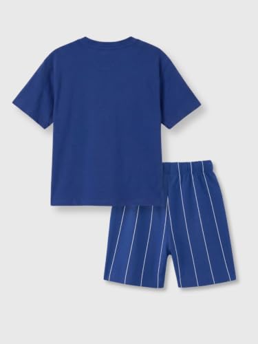 Image of Nap Chief Kids Cotton Official Disney Characters Print Co-Ord Set for Boys & Girls | Half Sleeve T-Shirt & Shorts Set | Soft Casual Summer Wear