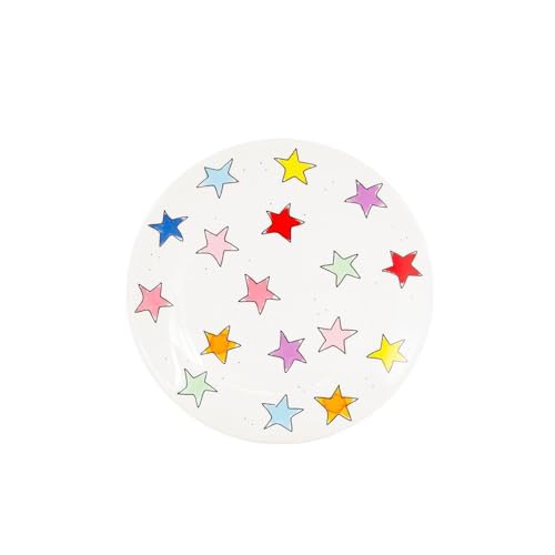 Blond Amsterdam Frühstücksteller Ø22 cm mit bunten Sternen –...