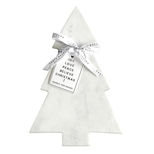 Marble Christmas Tree Charcuterie Tray